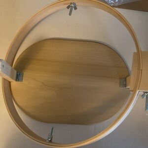 New never used Lancaster rug hooking kit lap table frame